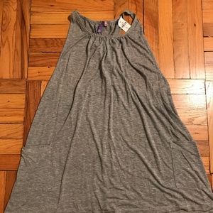 LF Emma and Sam NWT Gray Beach Tunic Dress